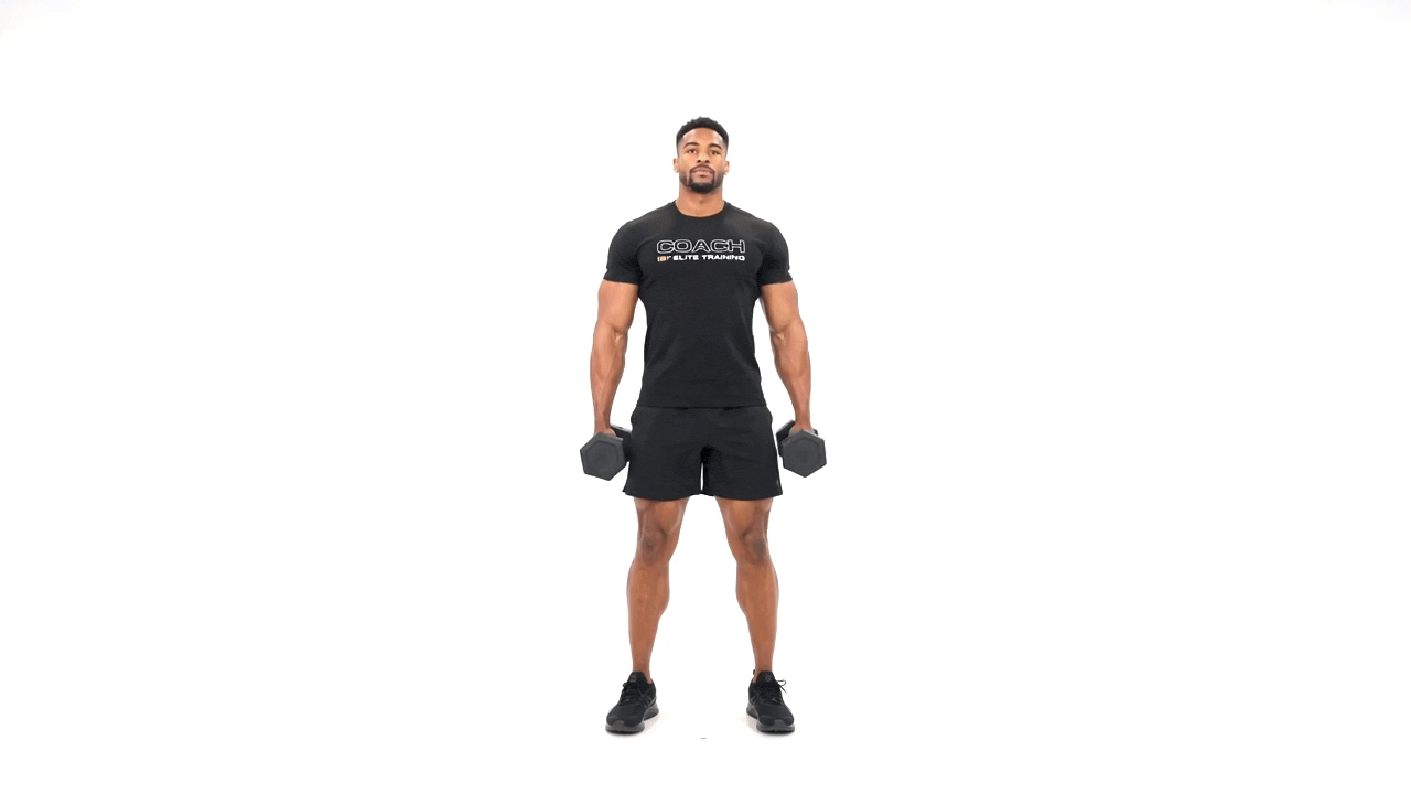 Dumbbell Squat Jumps