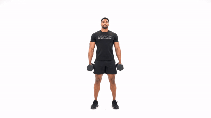 Dumbbell Squat Jumps