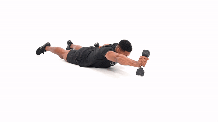 Dumbbell Swimmers