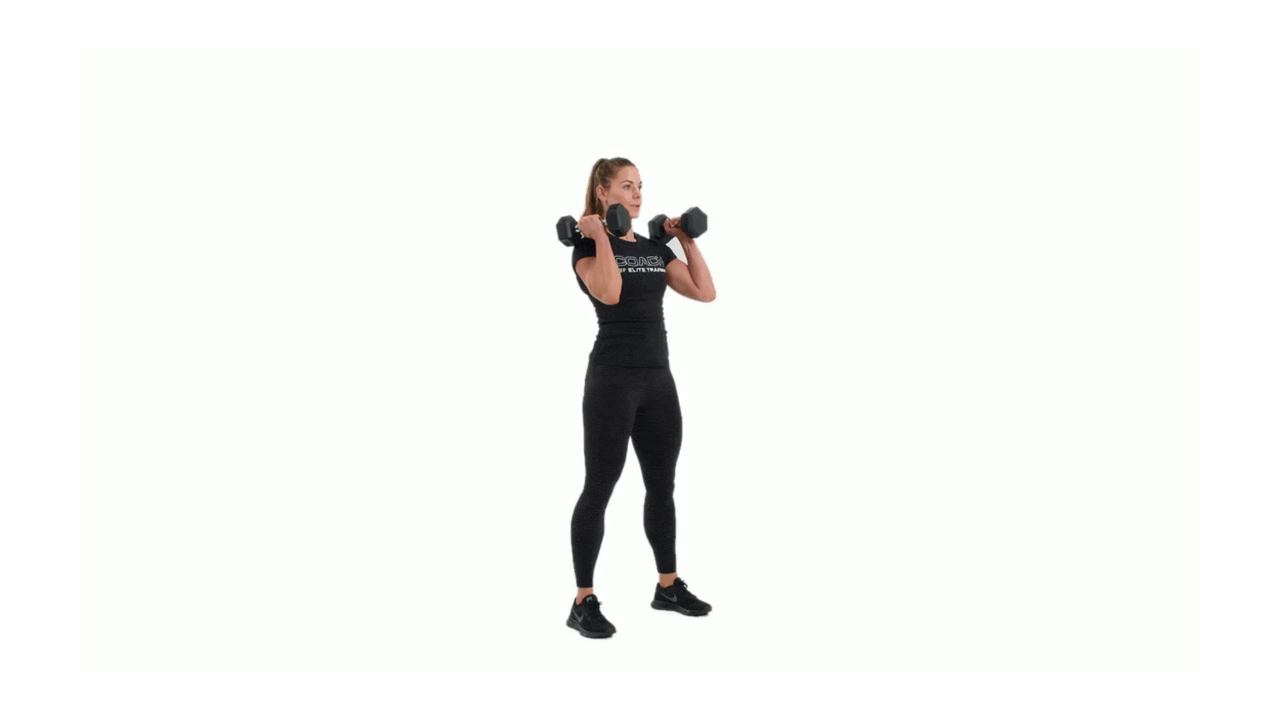 Dumbbell Thruster