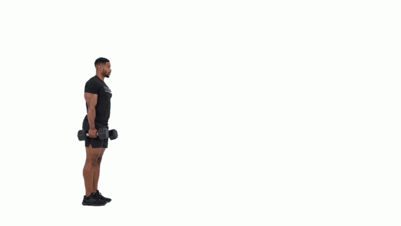 Dumbbell Walking Lunge