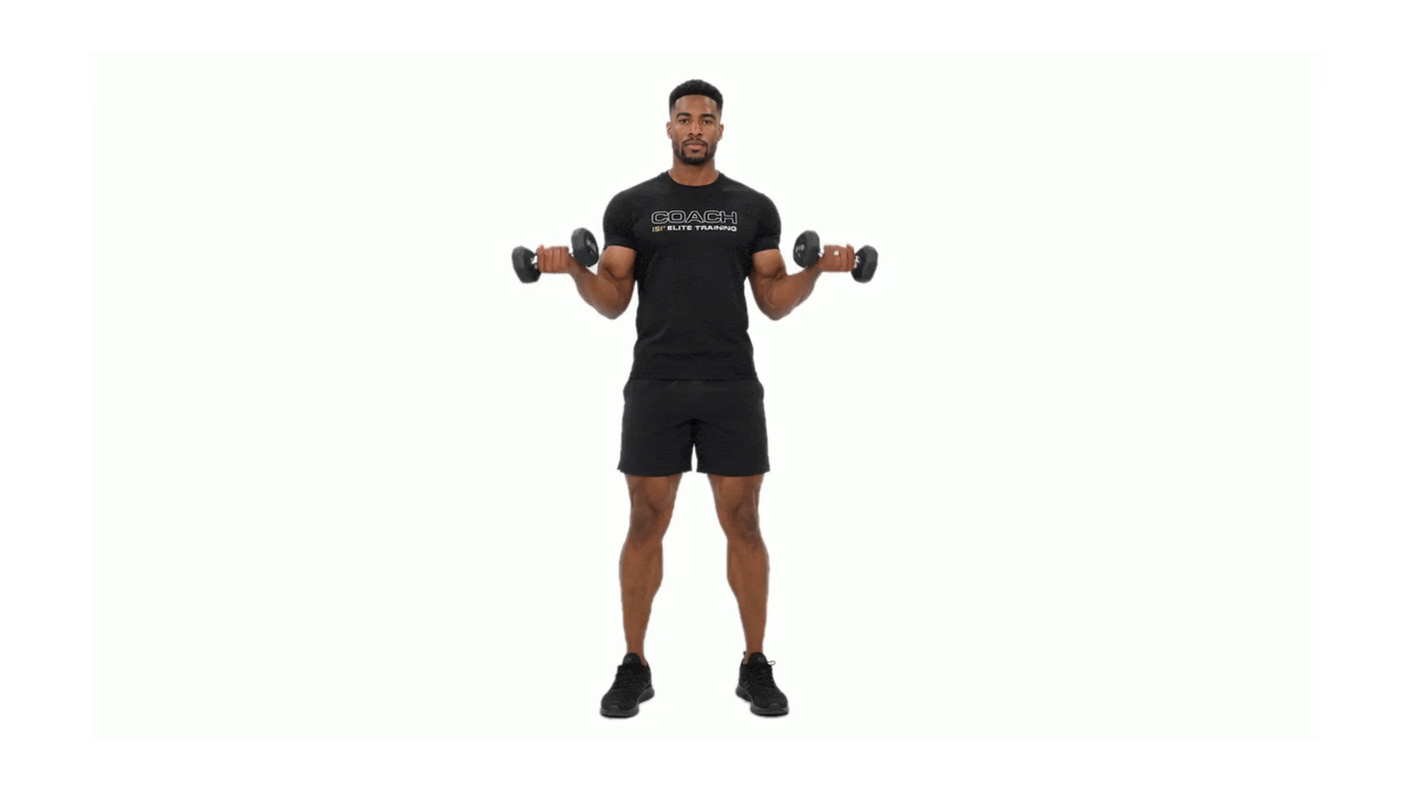 Dumbbell Wide Curl