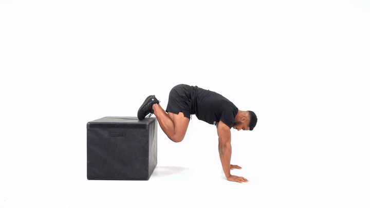 Box Inverted Leg Extension