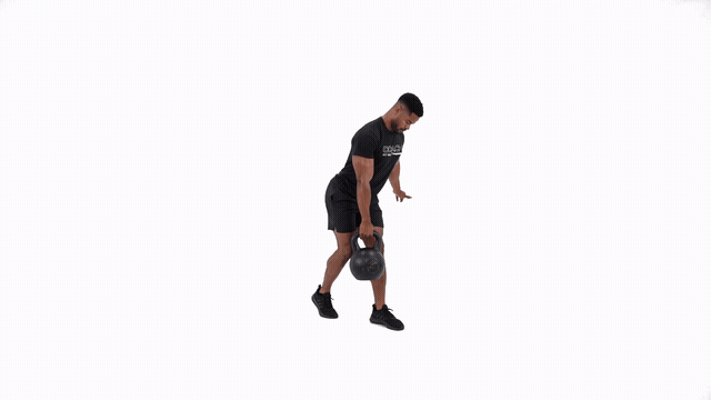 KB STAGGERED RDL TO REVERSE LUNGE SNATCH