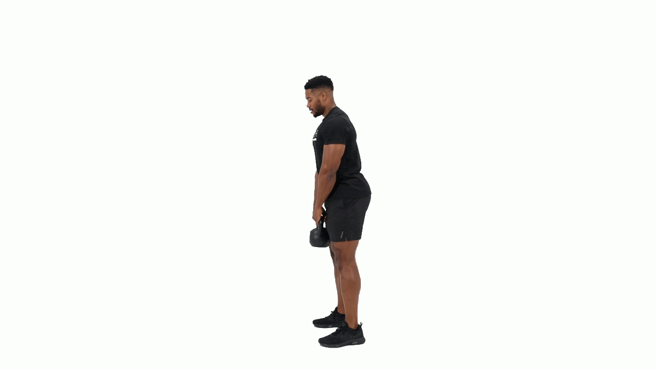 Kettlebell RDL to Clean to Press
