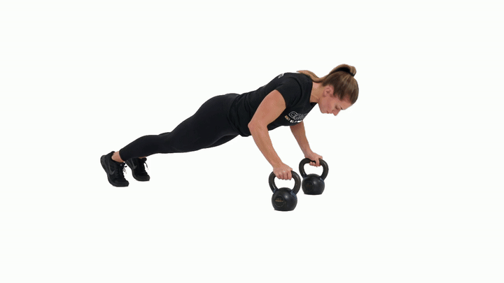 Kettlebell Depth Push Up