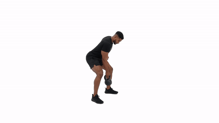 Kettlebell Alternating Drop Row