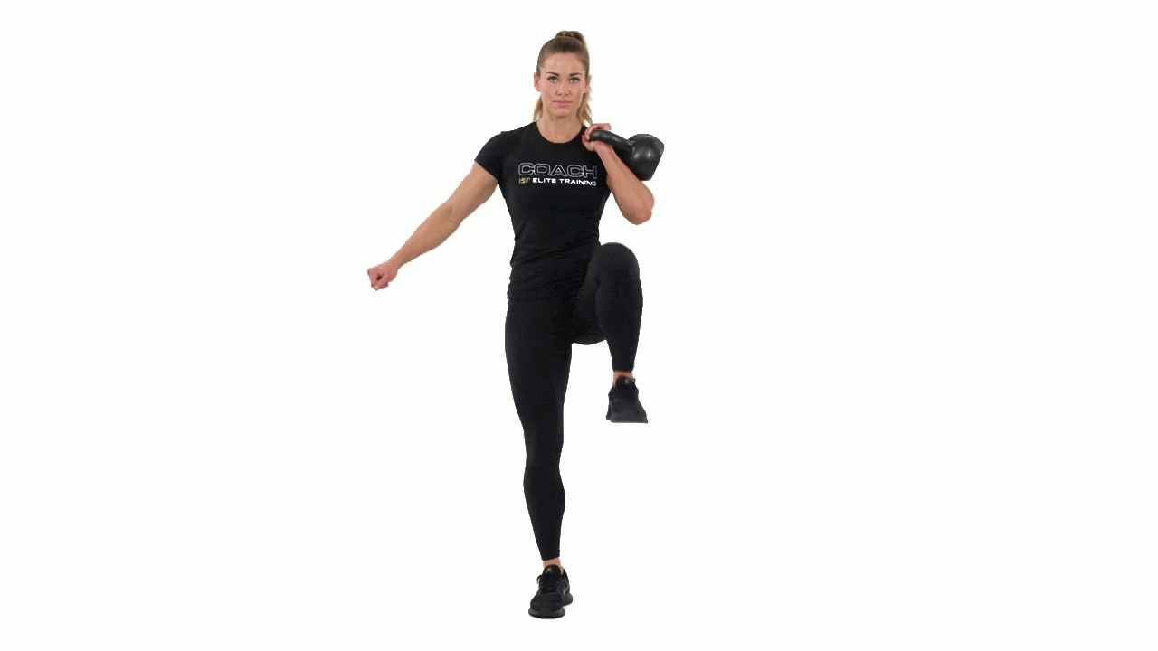Kettlebell Offset March