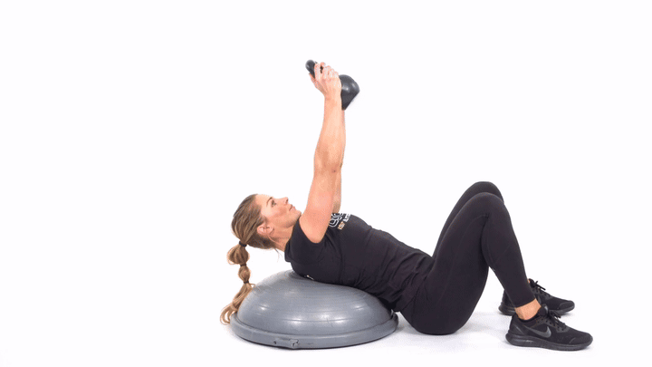 BOSU Kettlebell Pullover Level 1