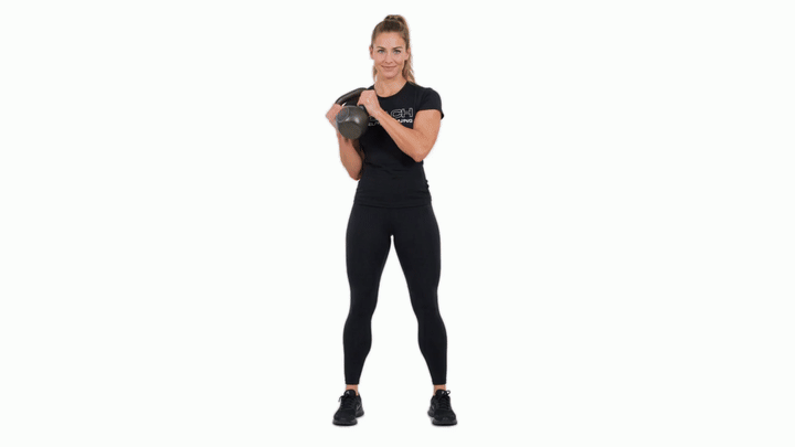 Kettlebell Shoulder to Shoulder Curl