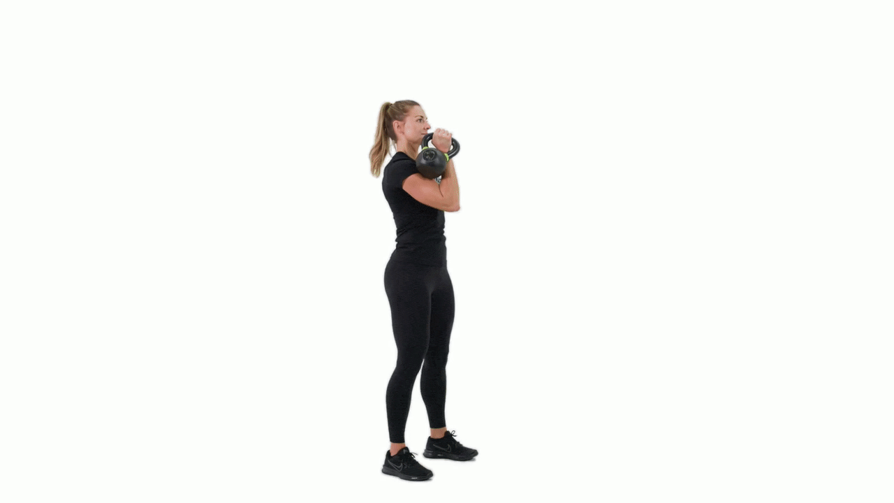 Kettlebell Single Arm Bottoms Up Press