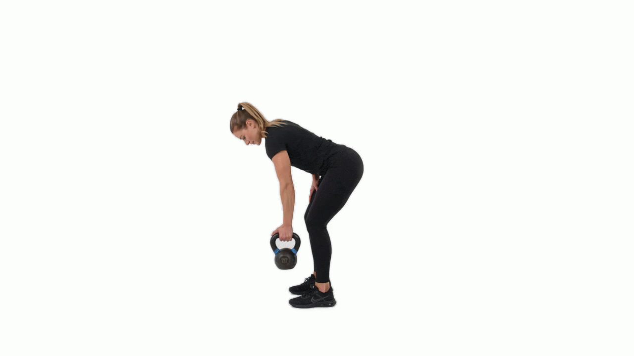 Kettlebell Single Arm Row