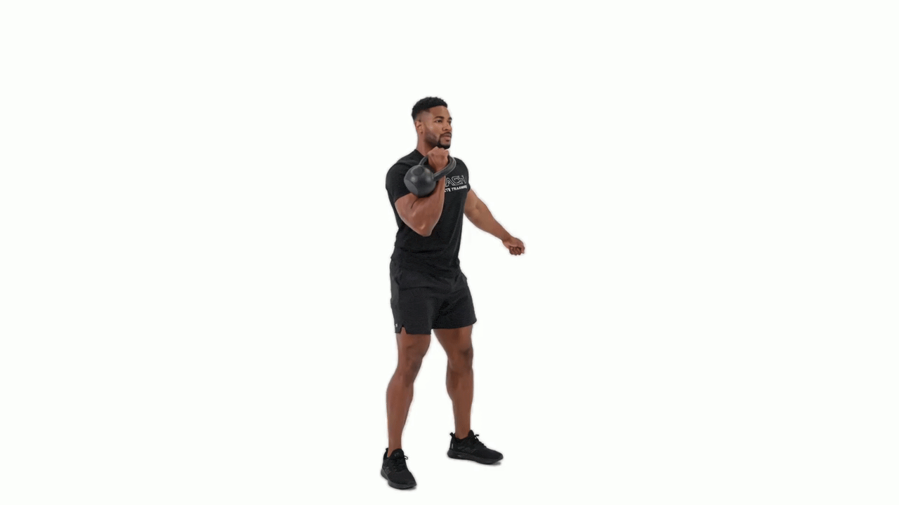 Kettlebell Single Arm Thruster