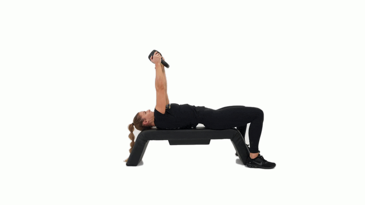 Kettlebell Skull Crusher
