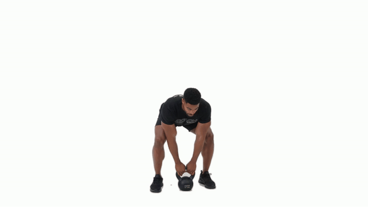 Kettlebell Squat Clean