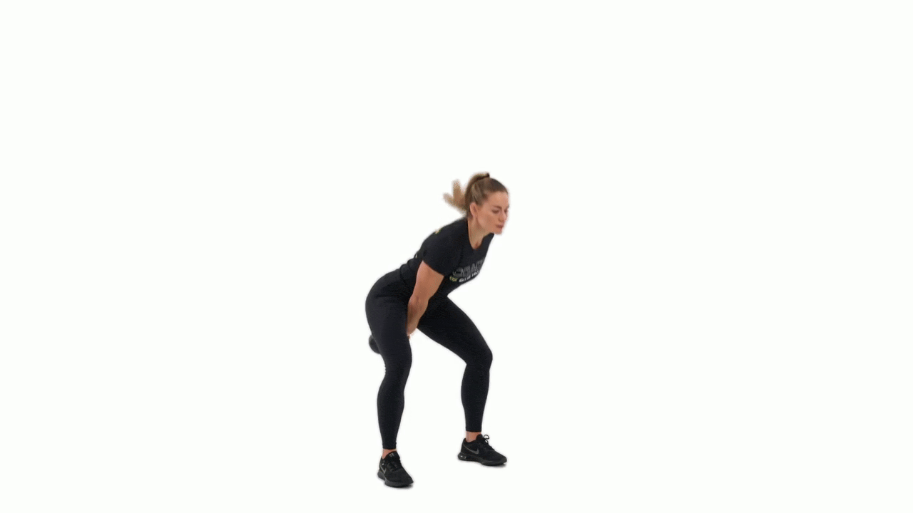 Kettlebell Single Arm Swing to Snatch