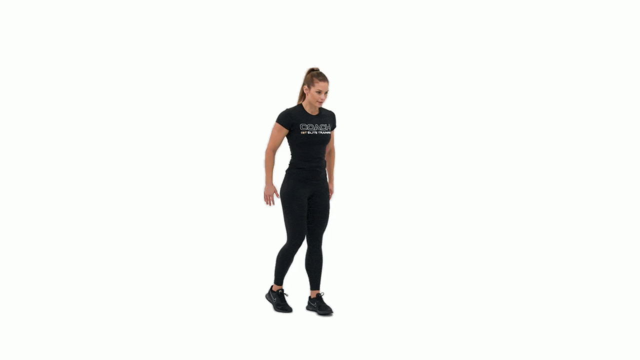 Kickstand Squat Jump