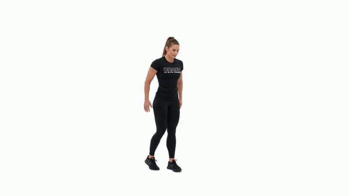 Kickstand Squat Jump
