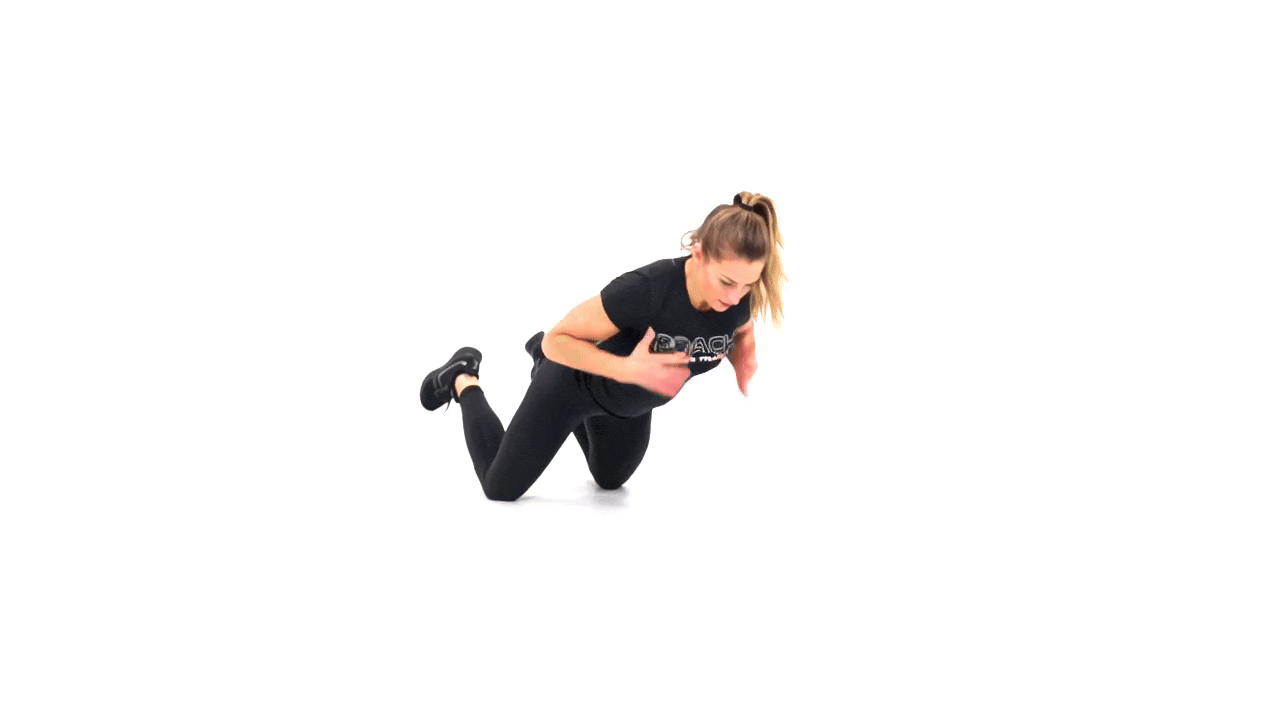 Kneeling Explosive Push Up