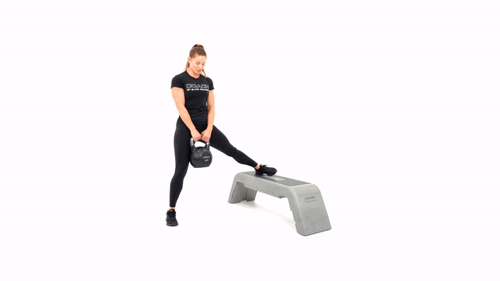 LATERAL FOOT ELEVATED RDL