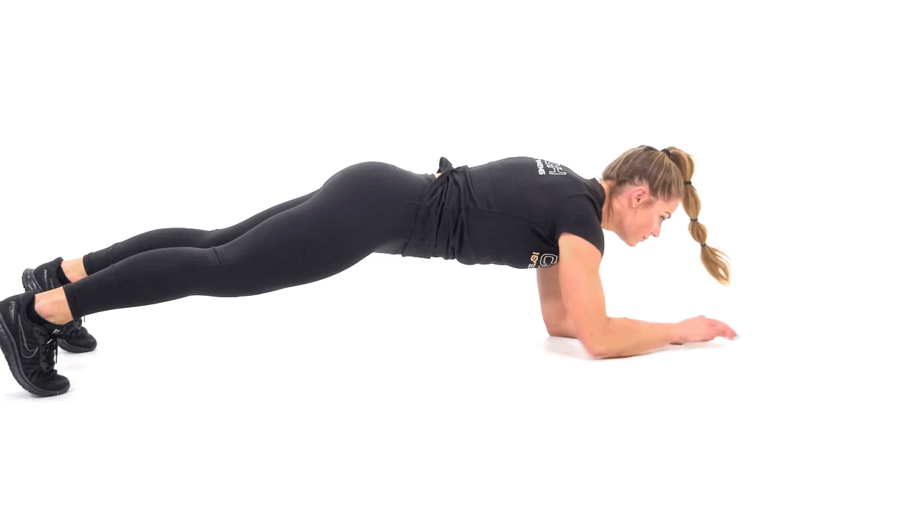 Low Plank Reach Out