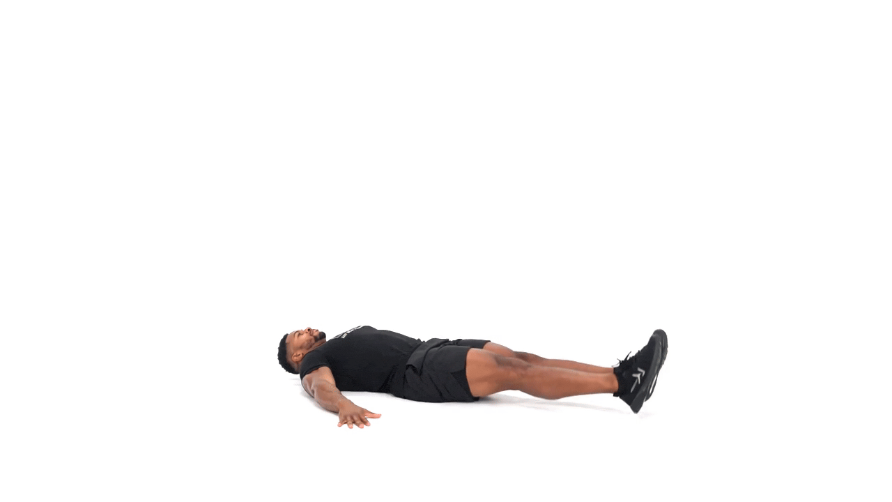 Lying Straight Leg Raise to Hip Thrust