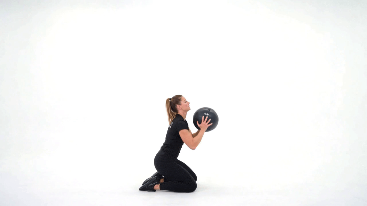 Med Ball Kneeling Toss