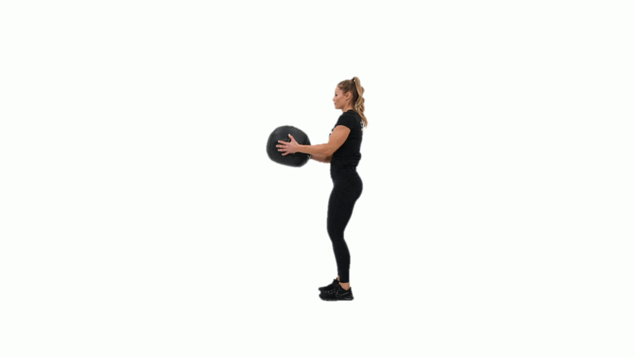 Med Ball Palm Curl