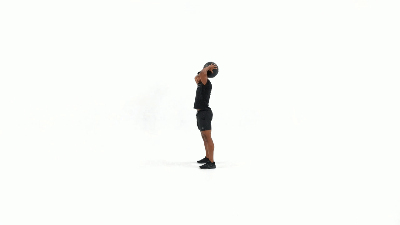 Med Ball Slam Hold