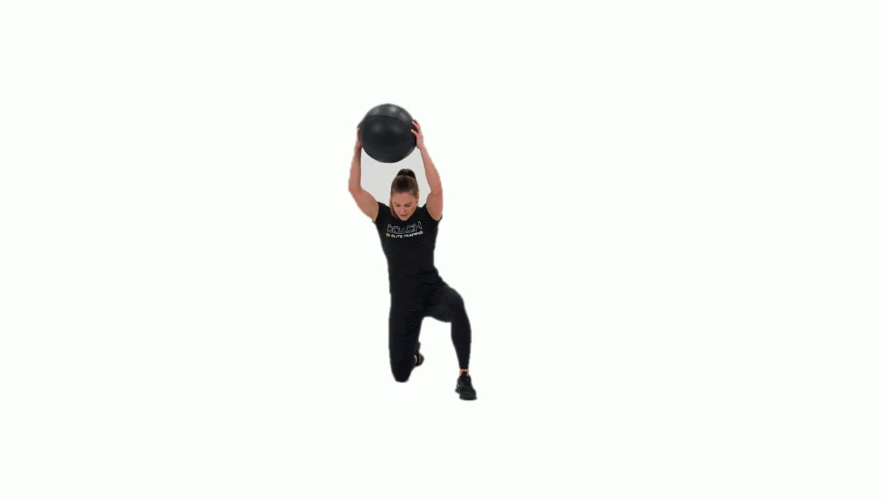 Med Ball Half Kneeling Slam