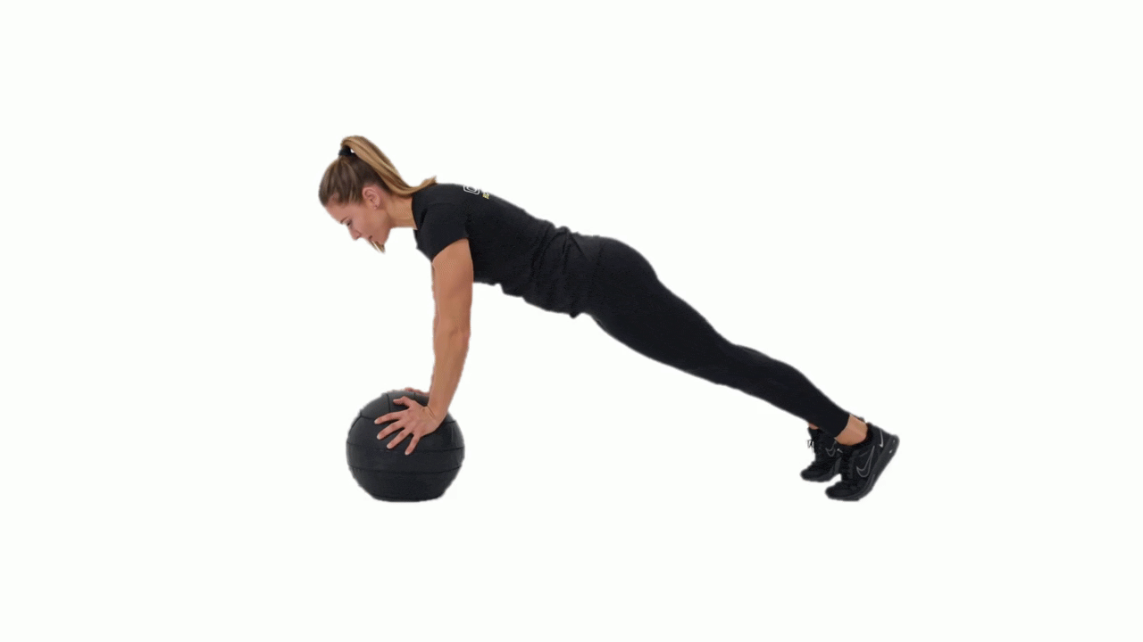 Med Ball Push Up
