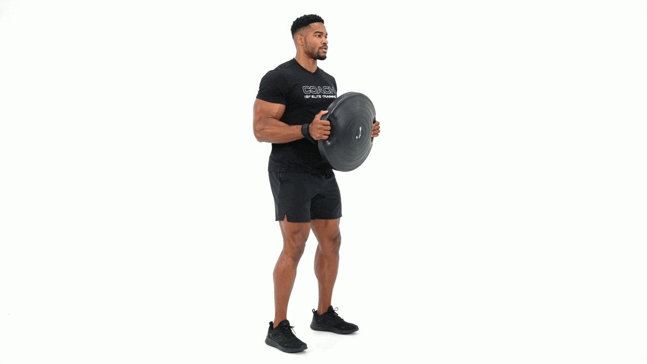Mini Band Bosu Press