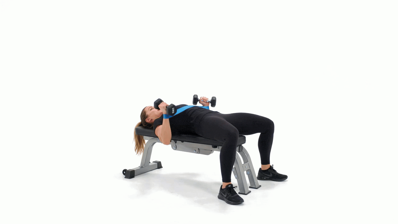 Mini Band Chest Press