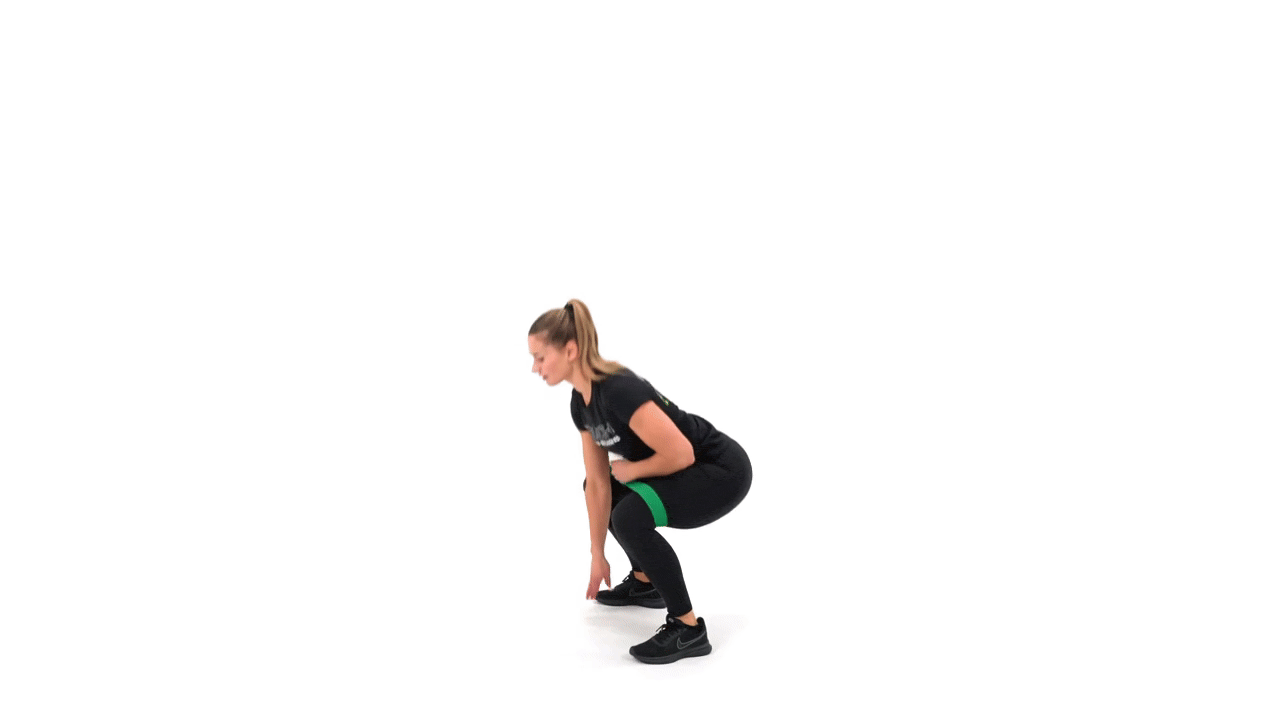 MINI BAND POP SQUAT