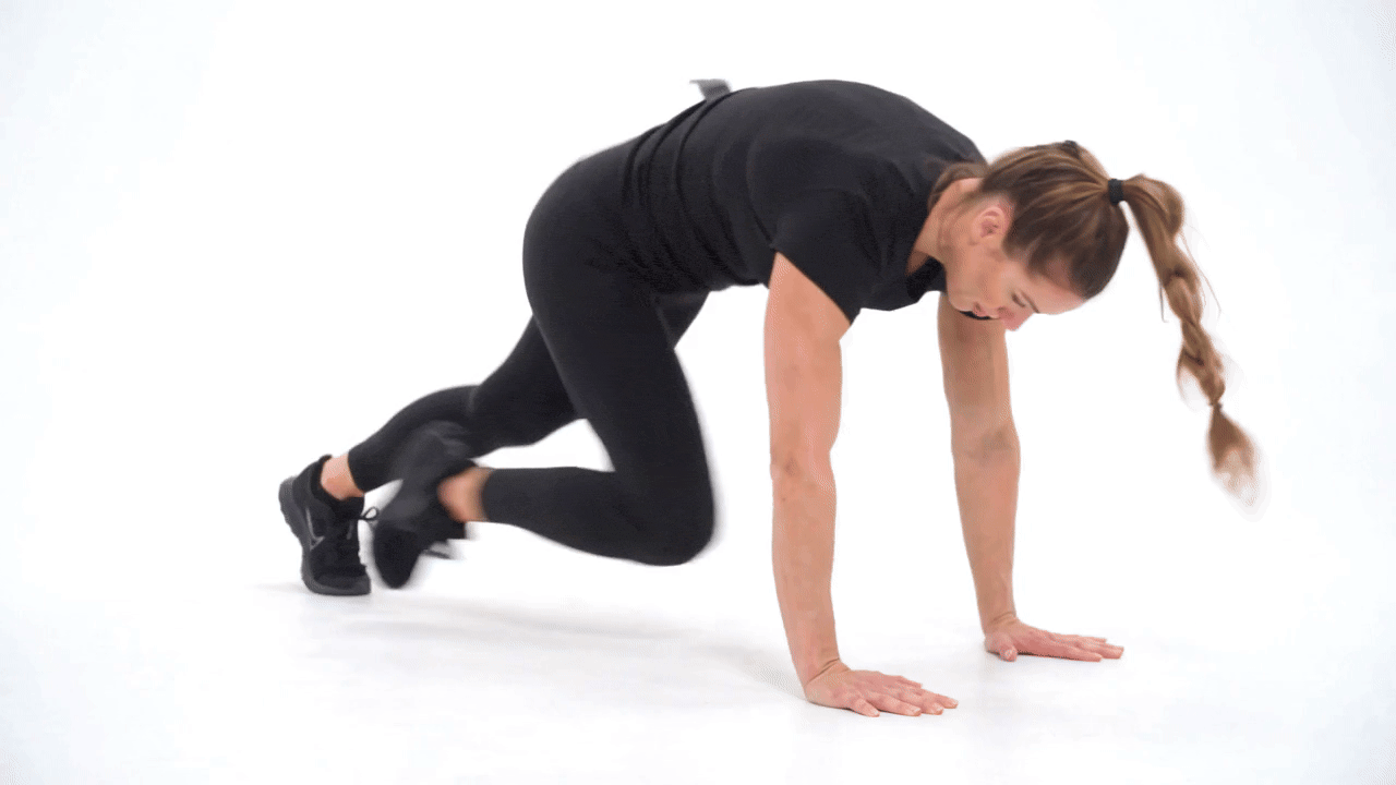 Mountain Climber Push Up