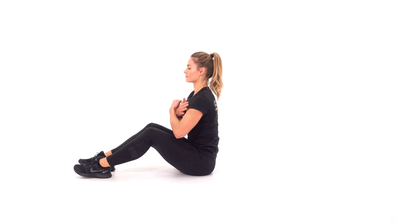 Dumbbell Negative Sit Up