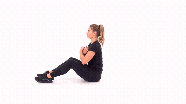 Dumbbell Negative Sit Up