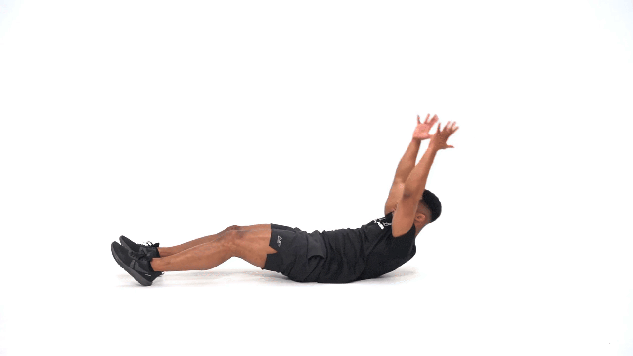 Overhead Reach Sit Up