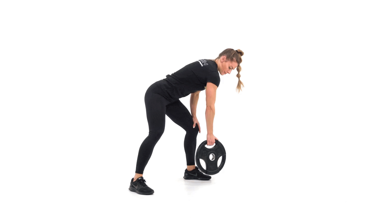 Plate Bent Over Row