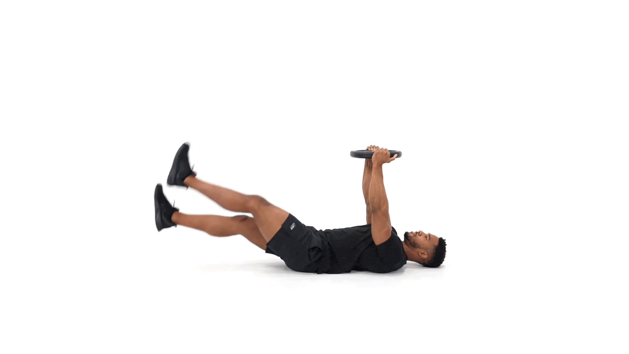 Plate Hold Flutter Kick