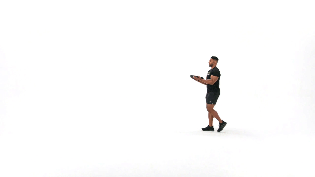 Plate Server Hold Walk
