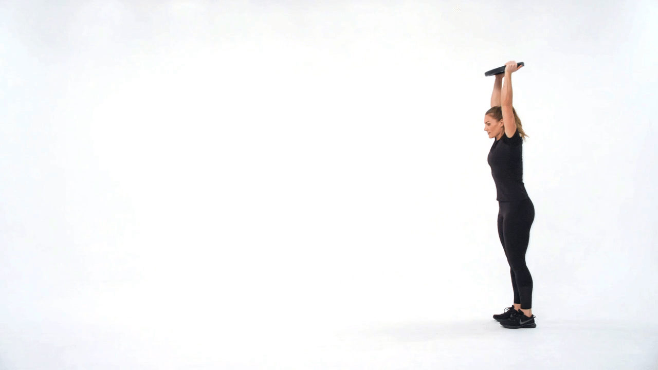 Plate Overhead Hold