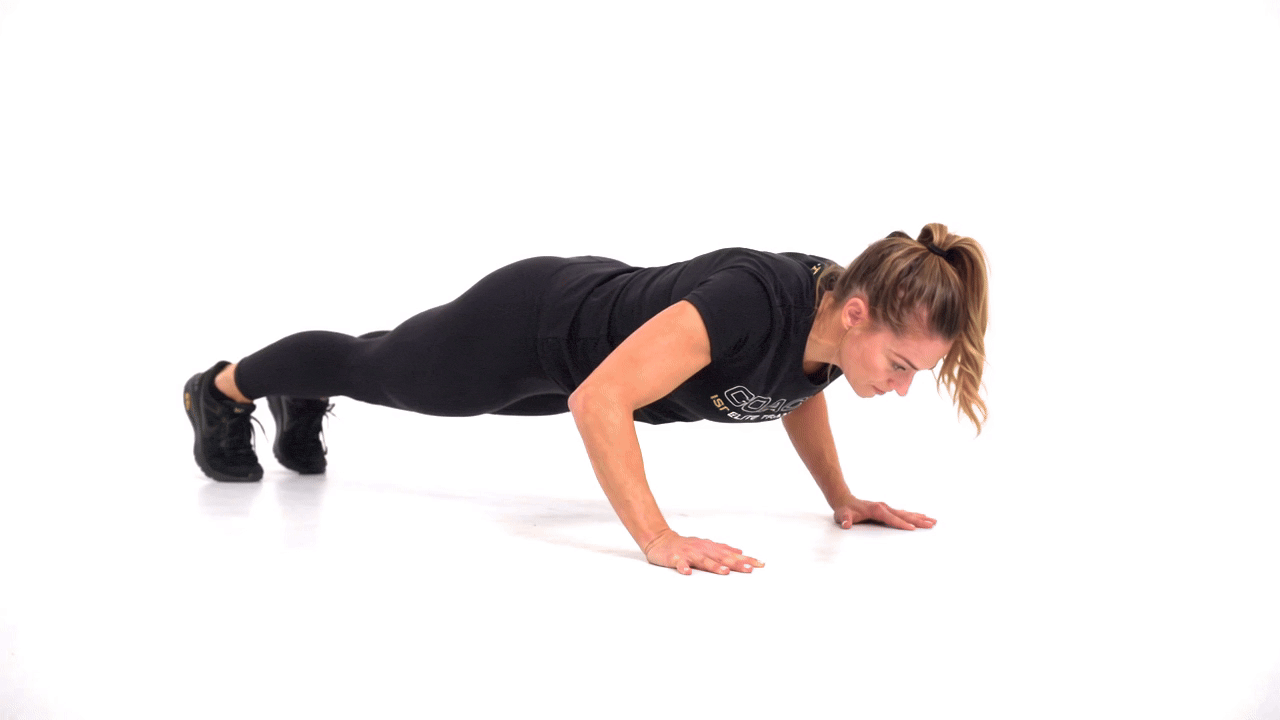 Push Up Low Hold