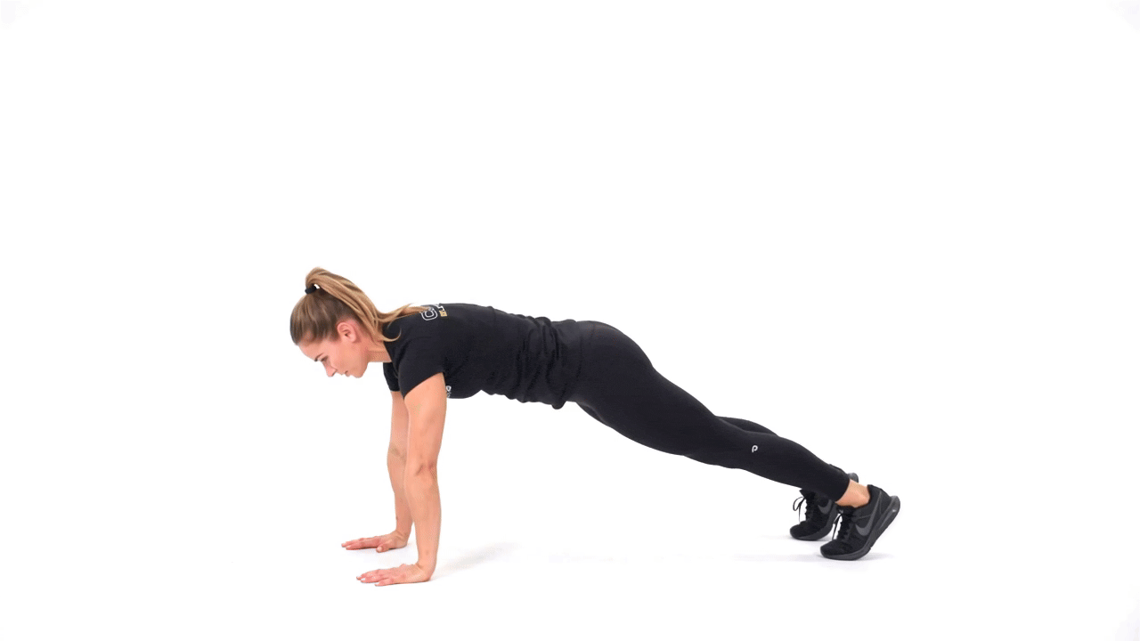 Push Up To T Rotation