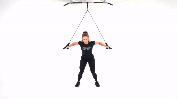 Resistance Band Chest Crossover
