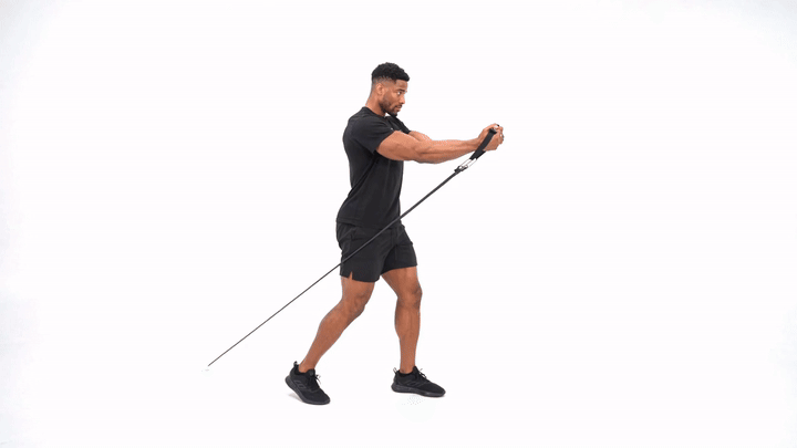 Resistance Band Chest Fly