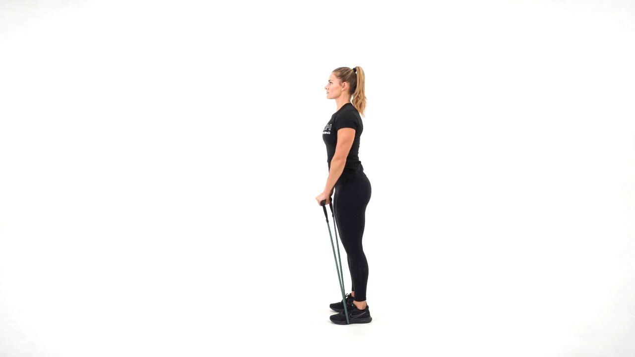 Resistance Band Front Raise