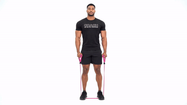 Resistance Band Iron Cross
