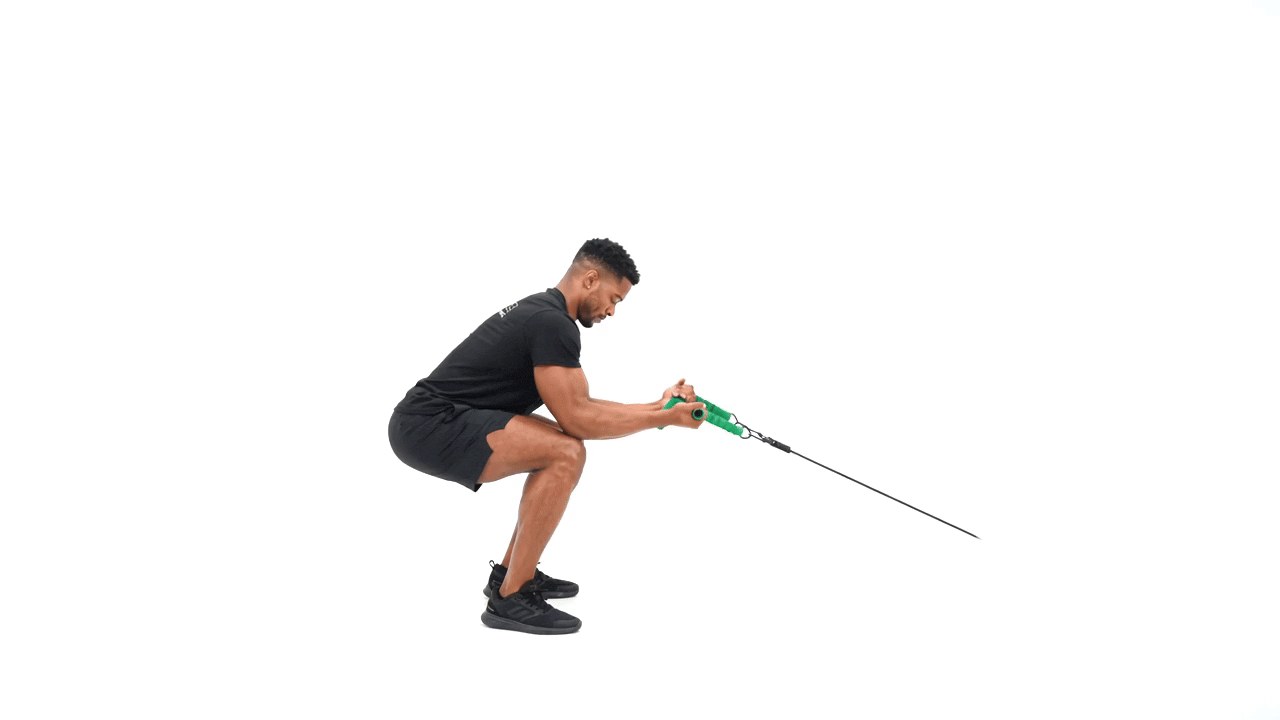 Resistance Band Preacher Curl