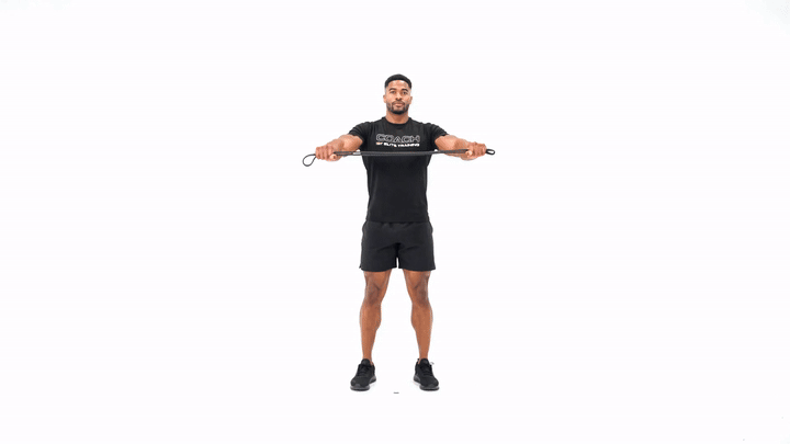 Resistance Band Pull Apart